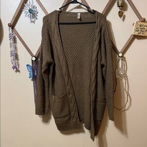 Elegant Knit Cardigan Sweater